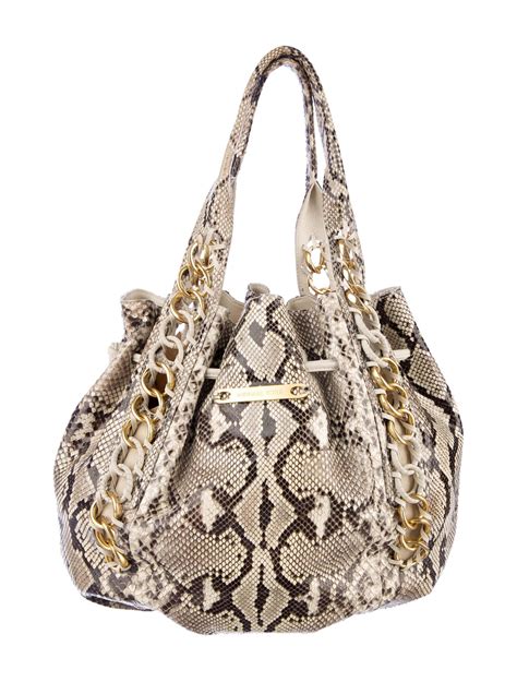 snake michael kors bag|Michael Kors snake skin bag.